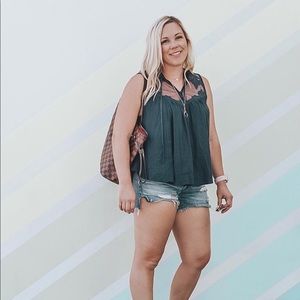 Free People western tank